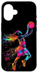 iPhone 16 Basketball Girl Dunk Kids Youth Player Teenage Girl Women Case