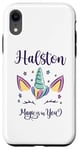 iPhone XR First Name Halston Personalized Halston Case