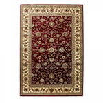 Tapis orient 120x170 rouge rectangle motifs orientaux bisko 1