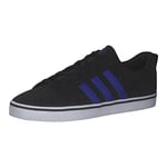 adidas Homme VS Pace 2.0 Shoes Sneaker, Core Black/Lucid Blue/FTWR White, 43 1/3 EU