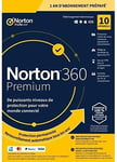 Symantec Norton 360 Premium Antivirus Version Boîte 1an 10 Appareils WIN MAC AND