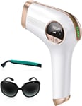 600NM IPL Hair Removal Device - 17.8J, 5 Energy Levels, Fast 9-Minute Treatment