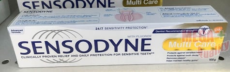 SENSODYNE Sensitive Toothpaste With Fluoride Multi Care Advance Formula 100g.