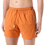 BOSS Men's Iconic Swim Short, Bright Orange826,