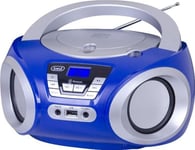 Trevi Boombox Trevi Cmp54404 Bt Cd Usb Radio Mp3 Blue