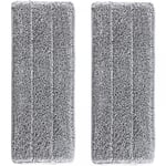 2 capuchons de remplacement pour balai en microfibre – Balai autonettoyant et séchant – Remplacement en microfibre/Balai