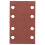 Bosch Accessories Feuille Abrasif pour Ponceuses Orbitales, 8 Trous, 180 Grain, 80mm x 133mm, Lot de 10