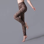 YHWW Leggings,Leggings léopard Femmes Leggings imprimé léopard Printemps et Automne Pantalon Haute élasticité Leggins Taille Haute Legging élastique, K360 Petit léopard, XXXL