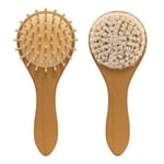 ARC OF SWEDEN Wooden hair brush kit Hårborstkit 2 ST