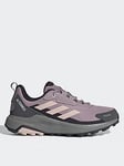 adidas Terrex Womens Anylander Rain Ready Waterproof Hiking Shoes - Purple, Purple, Size 4, Women