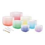 Meinl Sonic Energy 7-Piece Colour-Frosted Singing Bowl Chakra Set