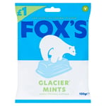 12 x 100g Bags full box  of Fox's Glacier Mints PMP - £1