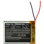 Batterie remplacement pour Denon PT403648 pour casque audio, écouteurs sans fil (650mAh, 3,7V, Li-polymère) - Vhbw