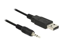 Delock Cable Usb Ttl Male > 2.5 Mm 3 Pin Stereo Jack Male 1.8 M (3.3 V) - Seriell Adapter - Usb - Seriell