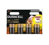 Alkaliska AA-batterier 8-pack
