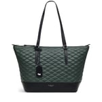 Radley Dark Green Tote Bag Quilted Medium Zip Top Handbag Angel Street RRP £209