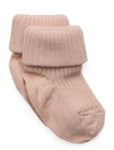 Mp Denmark Wool Rib Baby Socks Rosa