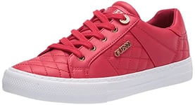 GUESS Loven Baskets pour femme, Rouge 610., 38.5 EU