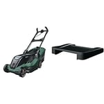 Bosch Lawnmower AdvancedRotak 650 (1700 Watts, Cutting Width: 40 cm, Lawns up to 650 m², in Carton Packaging) & F016800499 MultiMulch for Gen5 AdvancedRotak, Black