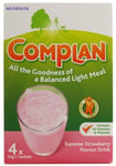 COMPLAN SUMMER STRAWBERRY FLAVOUR DRINK - 4 X 55G SACHETS