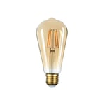 Optonica - Ampoule led E27 Filament Dimmable 8W ST64 - silamp