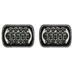 2X 210W 5X7 Tuuman 7X6 Tuuman Led-Ajovalo Drl H4-Valjailla Yhteensopiva Xj 88-95 Pickupin Kanssa