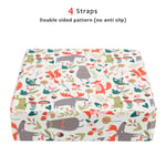 Removable Seat Cushion Children Highchair Pad Kids Dining Chair Baby Booster