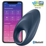 Satisfyer Mighty One Vibrating Cock Ring Vibrator App Controlled Delay Couples