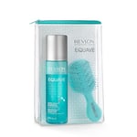 Revlon Professional Equave Duo Pack Soin Bi-Phase Démêlant Professionnel pour Cheveux Normaux à Secs + Brosse en Fibres Naturelles