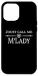 Coque pour iPhone 12 Pro Max Costume de fête de la Renaissance My Lady Joust Larp