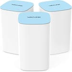 Routeur Wi-FI MU-MIMO Tri-Bande 11ac AC3000 1733+867+400Mbps avec 8 antennes puissantes Gigabit sur Tous Les Ports Aucun Mot de Passe nécessaire Touchez Simplement pour Vous connecter