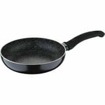 Bergner Bellini Frying Pan Fry Pan Frypan Press Aluminium Black 20cm New