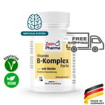 VITAMINE B Complexe + Biotine Forte (90 gélules) ZEINPHARMA