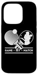 iPhone 14 Pro Table-Tennis Player Game-Set-Match Gamer Ping-Pong Case