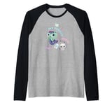 Gabby's Dollhouse MerCat and Pandy Bubbly World Raglan Baseball Tee