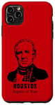 Coque pour iPhone 11 Pro Max Président général Sam Houston République Texas Revolution USA