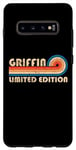 Coque pour Galaxy S10+ GRIFFIN Surname Retro Vintage 80s 90s Birthday Reunion