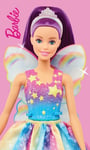 Fairy Princess Barbie Doll Hand & Face towel 30 x 50 cm 100% COTTON