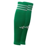 adidas Leg Sleeve - Grønn/Hvit, størrelse 46-48