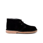 Pisamonas Desert Boots Bottines Chukka À Lacets Enfants Et Adultes Taille 25 Couleur Noir