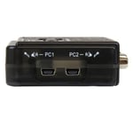 StarTech.com KVM switch écran clavier souris, 2 ports VGA, USB et Audio