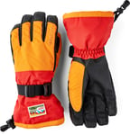 Hestra Gauntlet Sr. - 5 Finger Orange/Light Red, 6