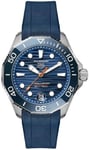 TAG Heuer WBP5111.FT6259 Aquaracer Professional 300 Blå/Gummi Ø42 mm