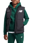 New Balance Kids' Wide Logo Gilet, Caviar