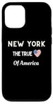 iPhone 12/12 Pro Patriotic Love New York USA The True Heart Of America Case