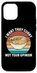 Coque pour iPhone 15 Rétro Je veux du curry thaï Pas votre avis Curry thaïlandais vintage