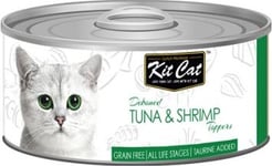 Kit Cat Tuna & Shrimp (Tuńczyk Z Krewetkami) 80G