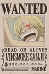 Luminaire Mural Neon - One Piece - Wanted Zoro