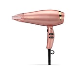 BaByliss Rose Gold 2100W Hair Dryer, Ionic, Lightweight, Smooth Fast Drying, Cool shot, 5336U