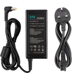 DTK 19V 3.42A 65W Laptop Charger for Acer Notebook Computer PC Power Cord Suppl